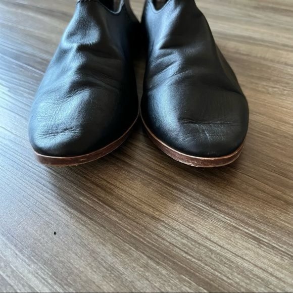 Zara Leather Slippers Babouches Slides - Picture 9 of 11